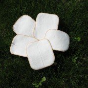Lingettes lavables Boubou – lot de 5