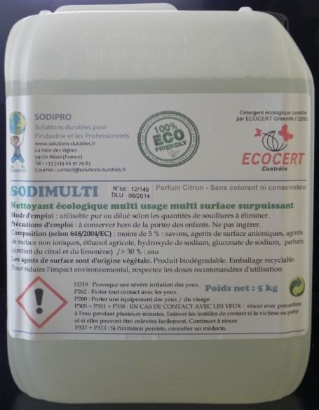 Sodimulti eco recharge 5L Sodimulti eco recharge 5L