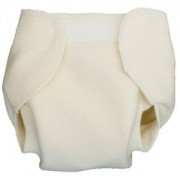 Culotte de protection blanche à velcro-L