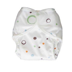 Culotte de protection blanche à velcro-L